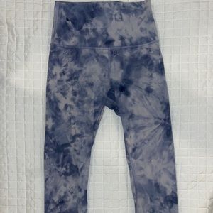 Lululemon Align High Rise Tie Dye Leggings 28”